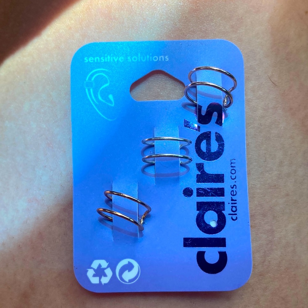 NWT ear cuffs